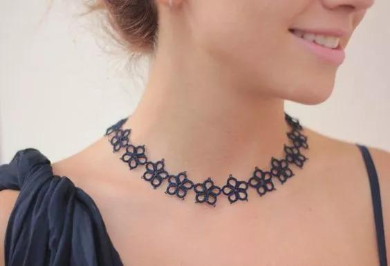 全银饰手工编织手链教程,银线编项链教程