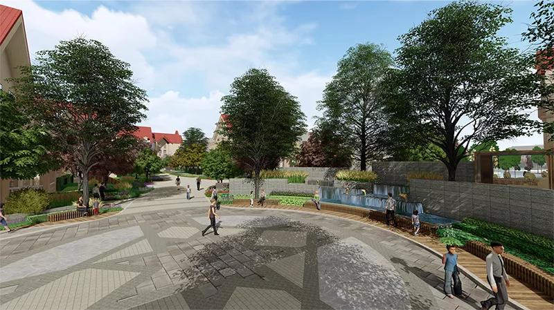 打造小区景观设计,简单住宅装修设计案例大全