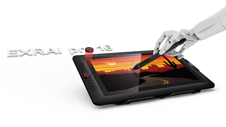 笔走偏锋，用友基手绘屏电脑实现艺术灵感