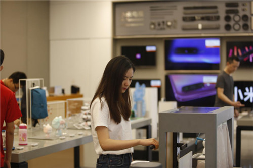 米家智能锁开门,米家智能门锁开锁