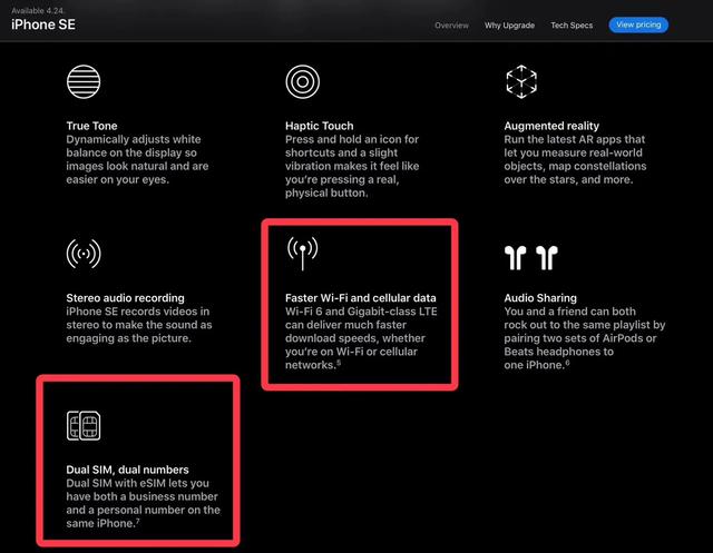 iphonese2有双卡的吗,iphonese2双频