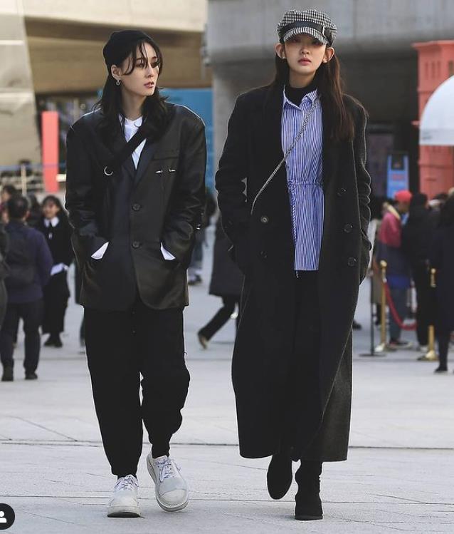 好看的韩国小姐姐穿衣搭配,韩国小姐姐时尚潮流穿搭