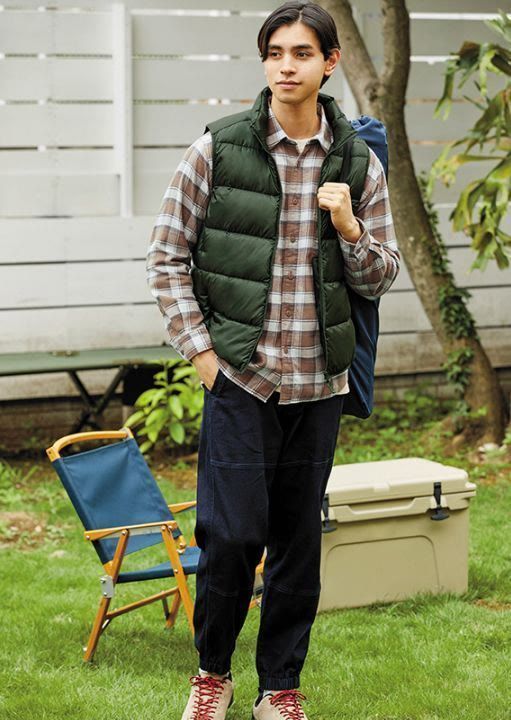 优衣库inesde联名款格子衬衫男,优衣库白衬衣怎么穿出高级感