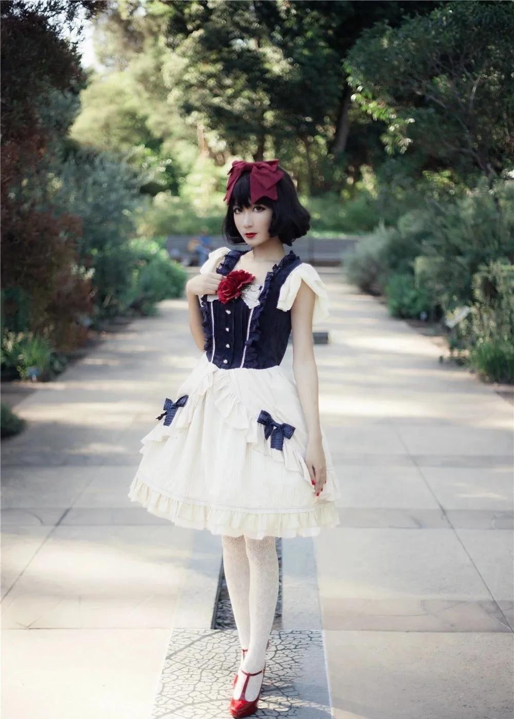 公主情怀之「白雪姬」主题Lolita~赤色与绀色谱写的童话故事