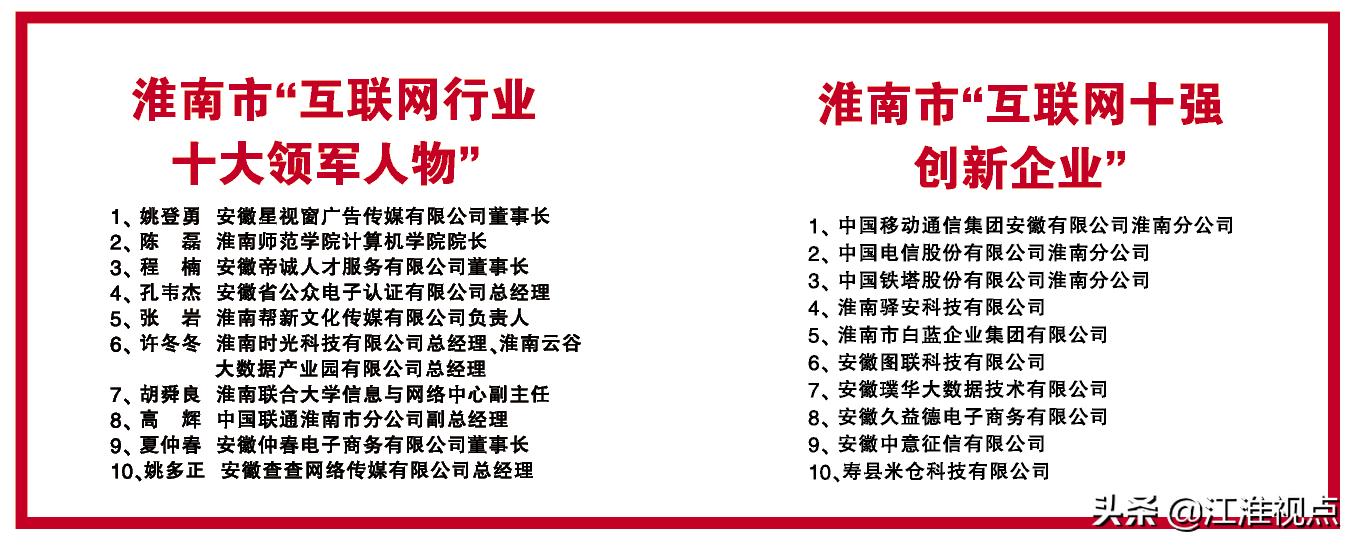年度互联网十大新锐人物,2019中国产业互联网十大领军人物