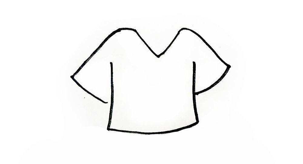 衣服卡通图片简笔画,古代衣服简笔画卡通