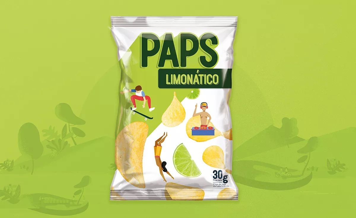 薯片包装设计,薯片的包装设计成品有哪些