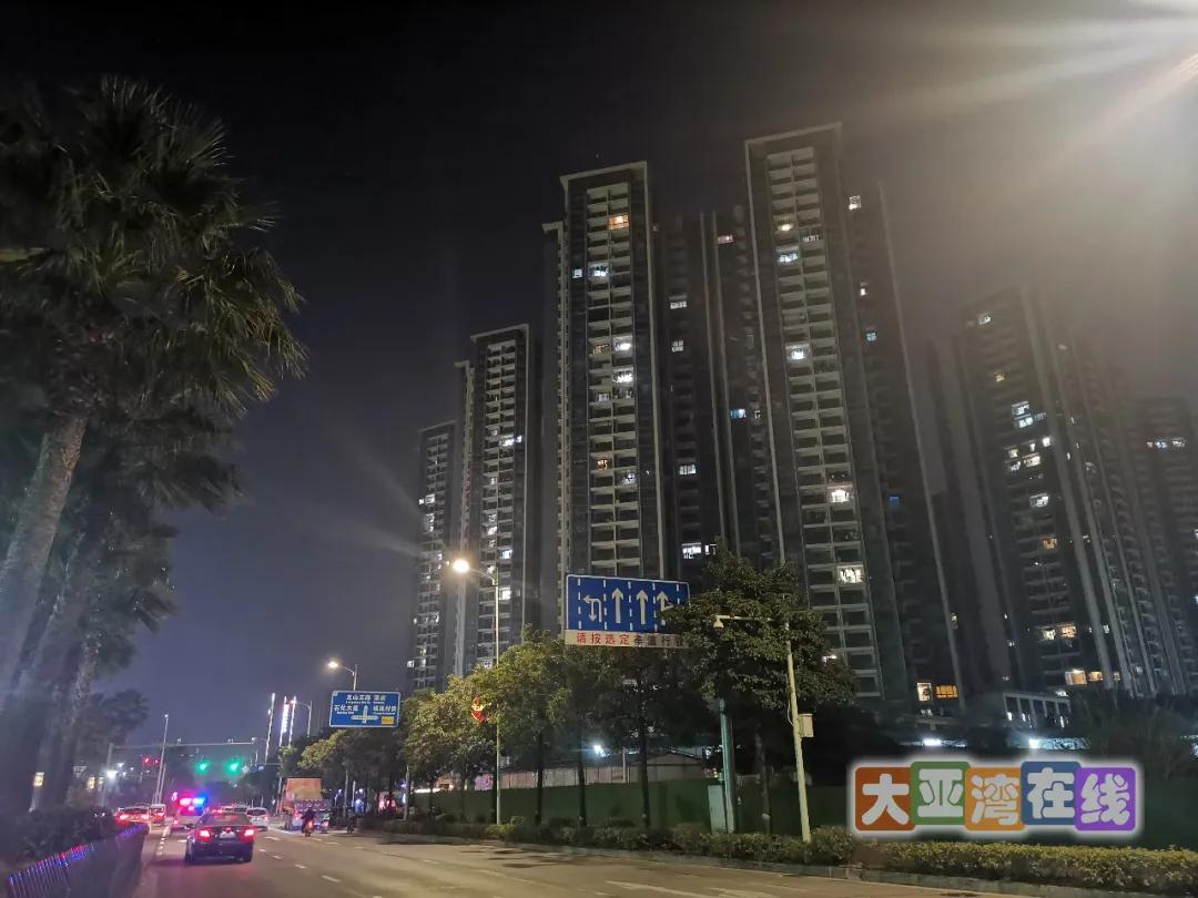 大亚湾西区亮灯率,大亚湾石化区晚上亮灯