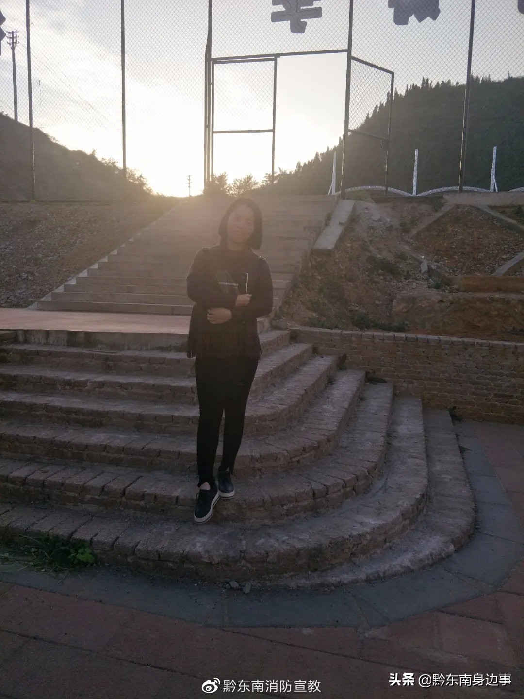 黔东南消防“优秀女文员”——冉丽萍