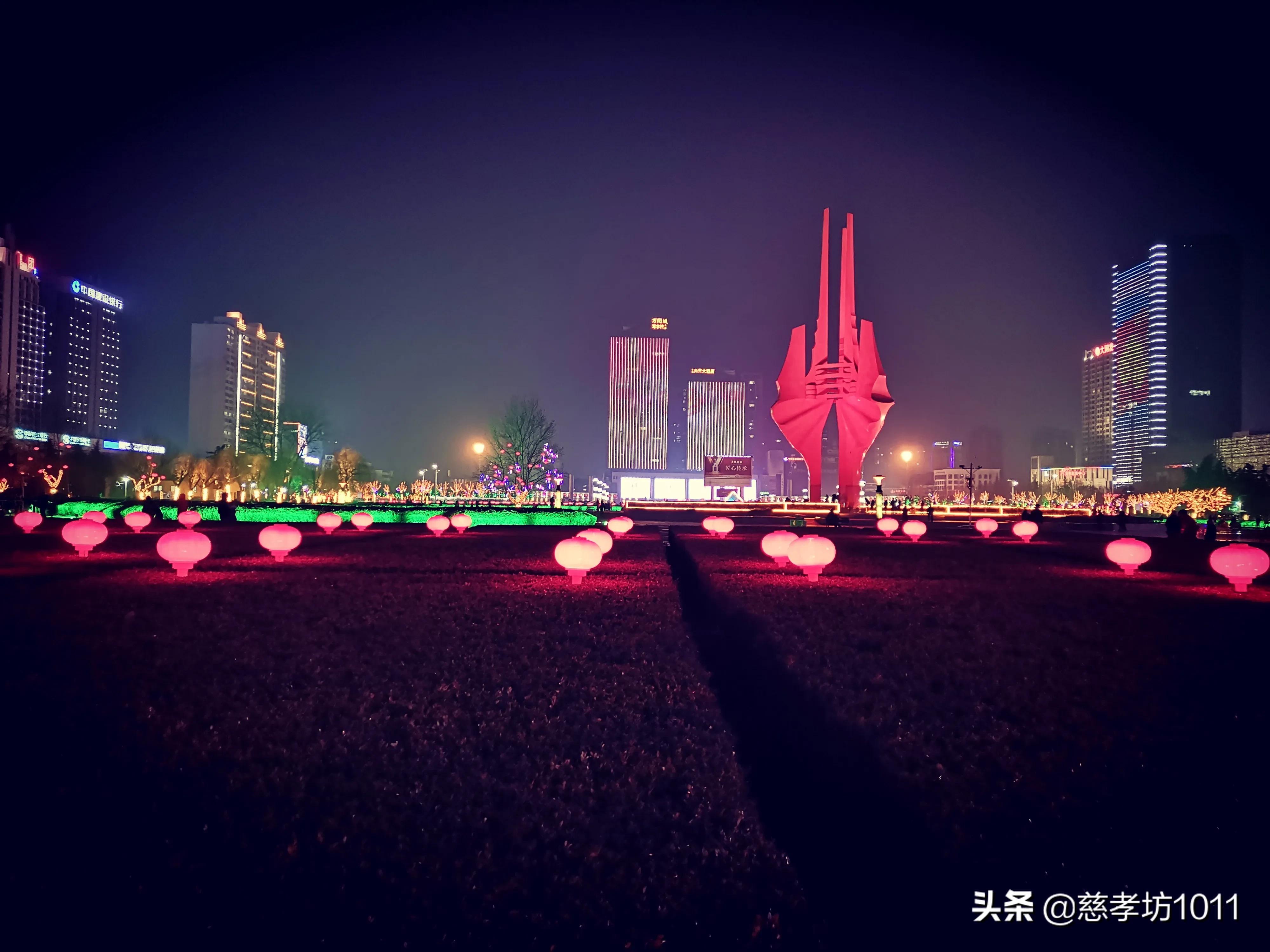 临沂旅游夜景景点大全,临沂元宵节夜景震撼视频