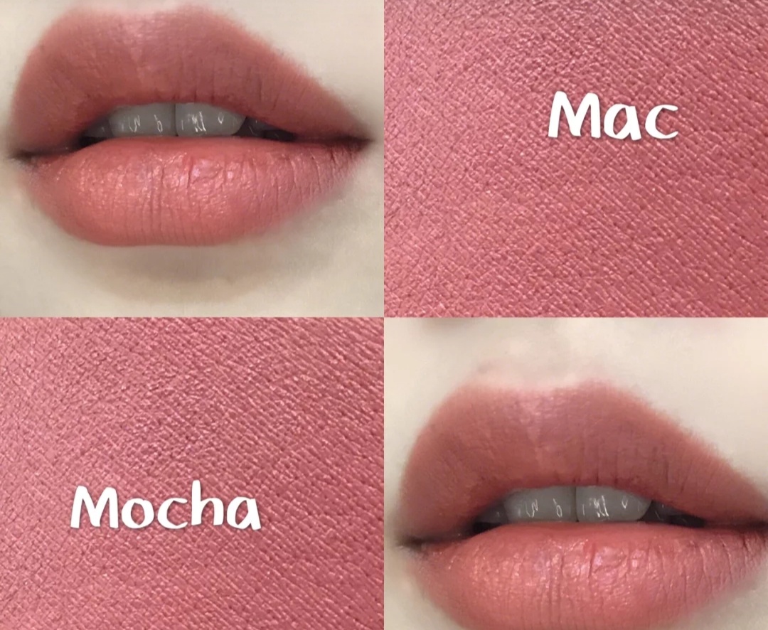 mac子弹头热门色号chili,mac子弹头干枯玫瑰色真人试色