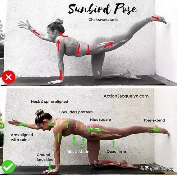 瑜伽虎式平衡需要翘臀吗,瑜伽虎式的正确方法