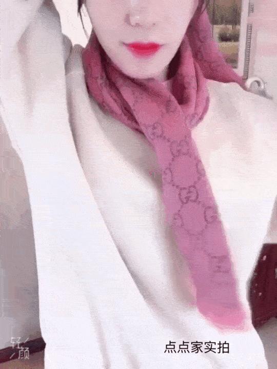 漫画围巾的系法大全,漫画女生围巾系法图片