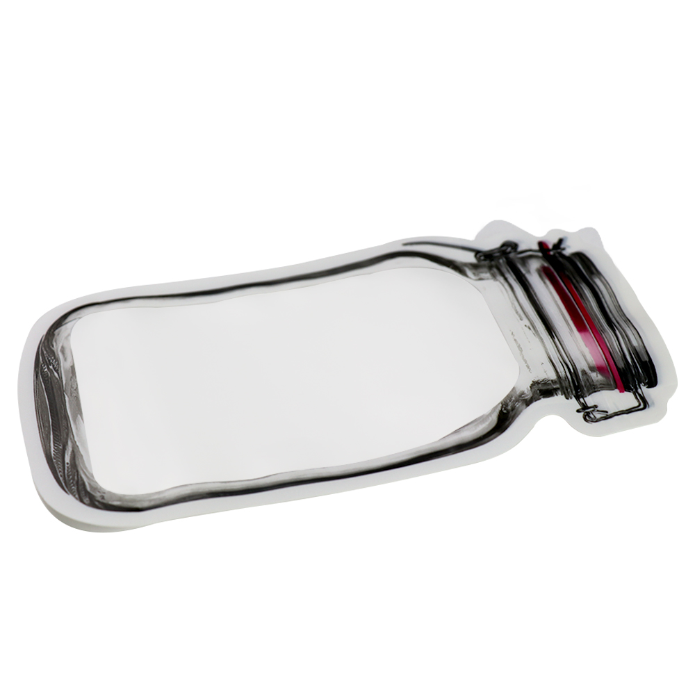 梅森罐造型密封袋,梅森罐硅胶袋