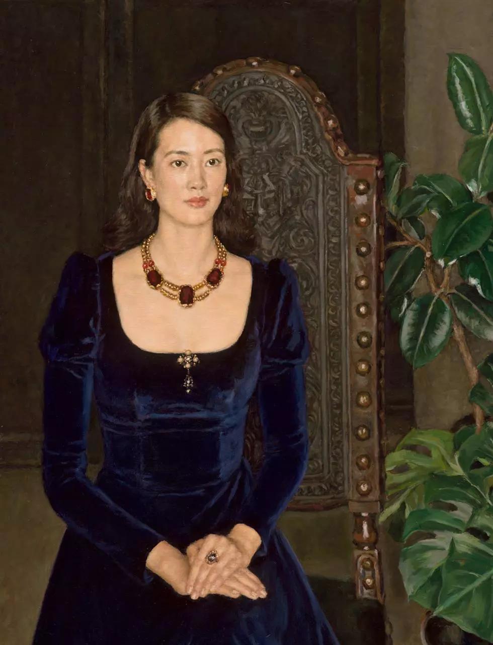 新婚作画拍卖,新婚画妻子