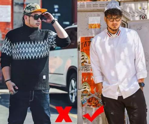 矮胖男生穿搭技巧,又高又胖男生穿搭技巧