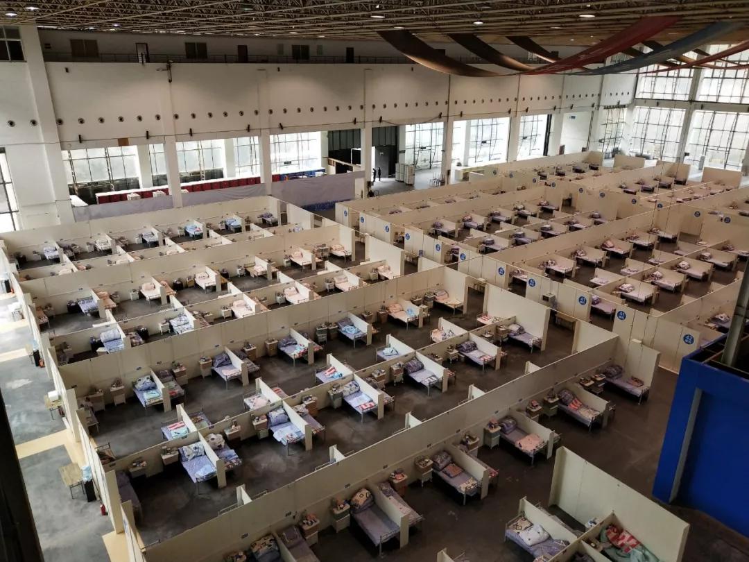 武汉再建19个方舱医院,与时间赛跑为武汉加油