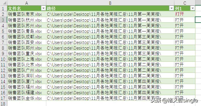excel文件目录你会做吗?