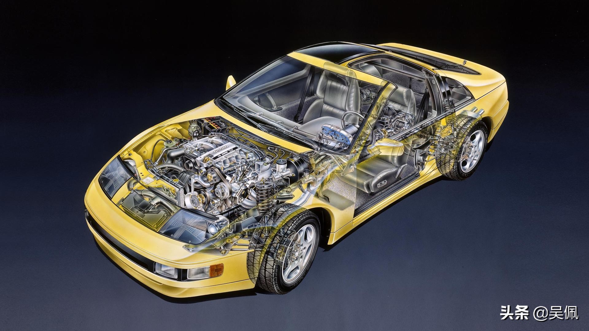 看完DavidKimble的汽车解剖图，你才会知道什么叫艺术大师