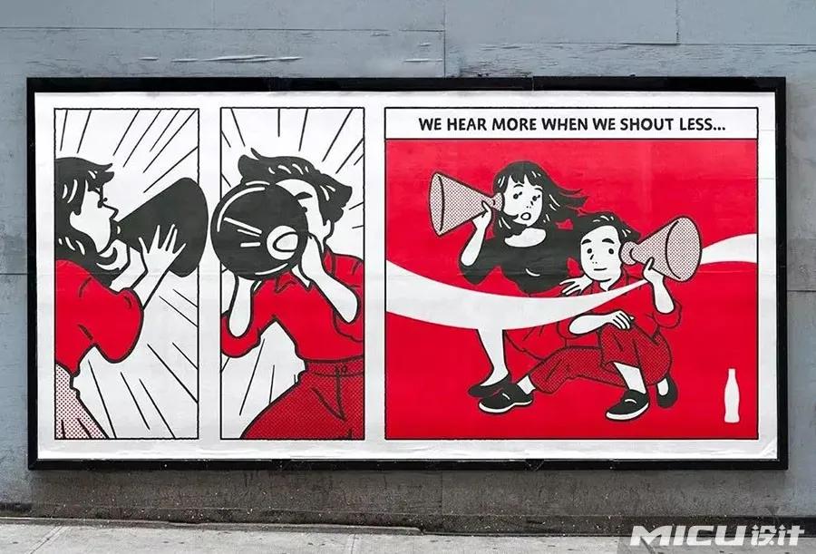 可口可乐全球户外广告创意,带有创意的可口可乐广告