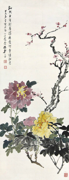 郑午昌花鸟,丝鬓散人郑午昌百幅绘画作品赏析