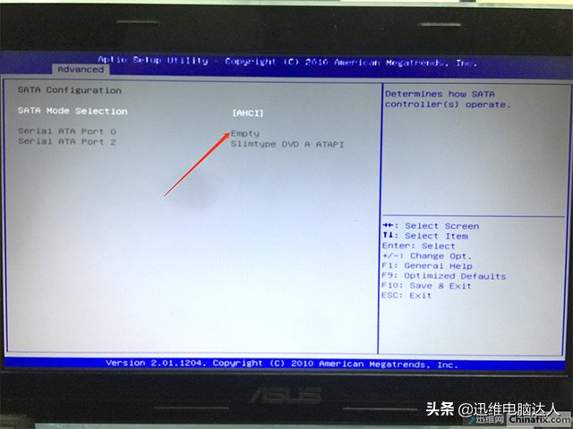 华硕笔记本硬盘接口维修,华硕笔记本电脑sata接口不认硬盘