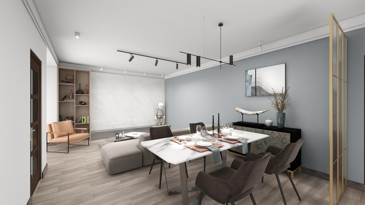 客餐厅采光方法,客餐厅错开的户型设计