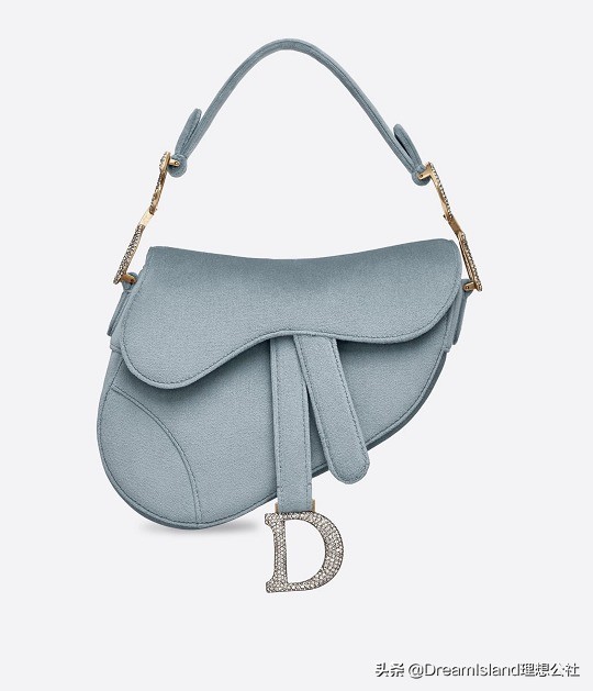 dior新款刺绣帆布托特包,刺绣马鞍包dior2019