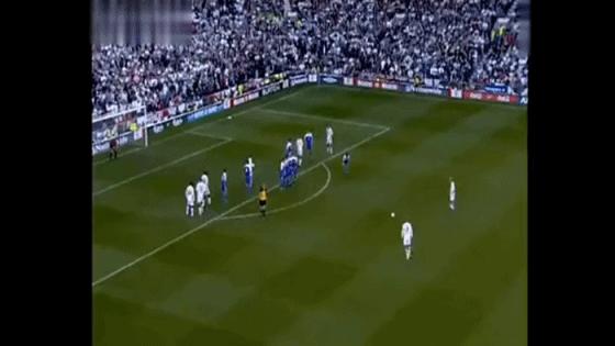 贝克汉姆永远的贝氏弧线,当贝克汉姆