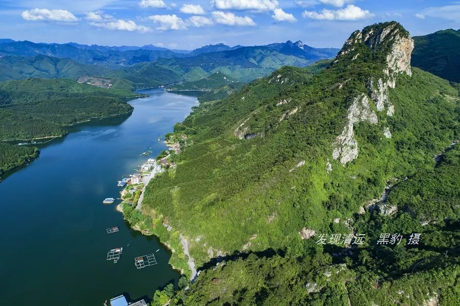 清远高山上的绝美湖泊,广东清远绝美湖泊