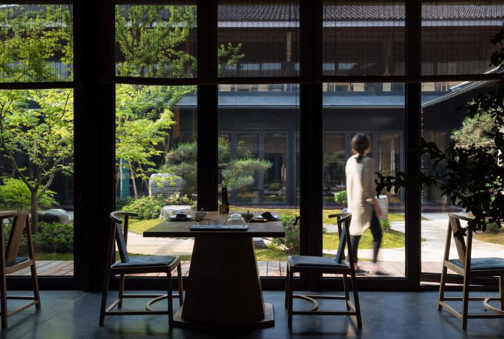 西溪里禅意庭院效果图,西溪湿地新荣记会所