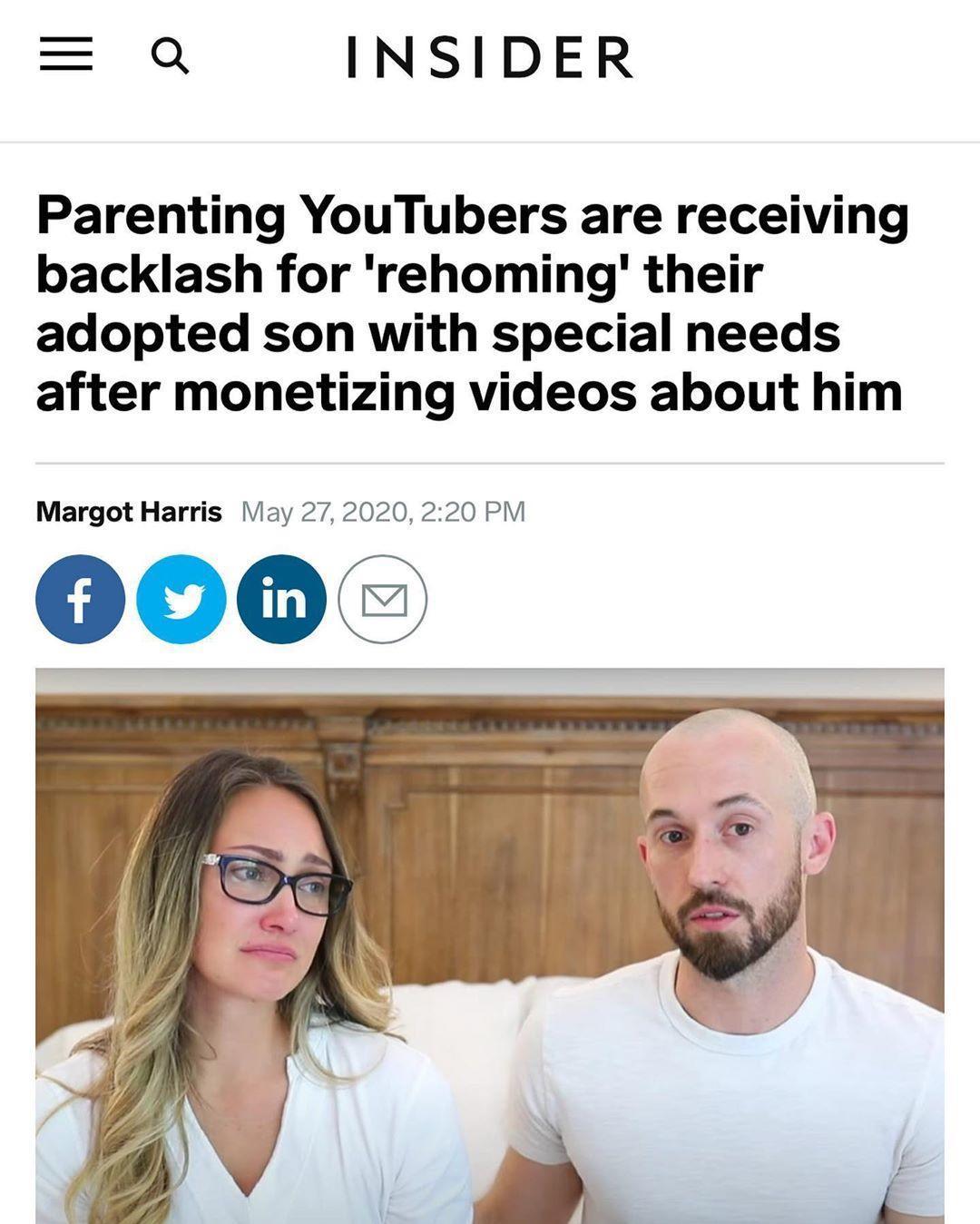 美国网红领养中国残障男孩，疯狂吸血赚钱后就无情抛弃？