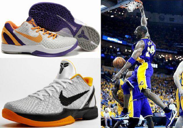 kobe退役之战穿的鞋,kobe退役时的鞋子