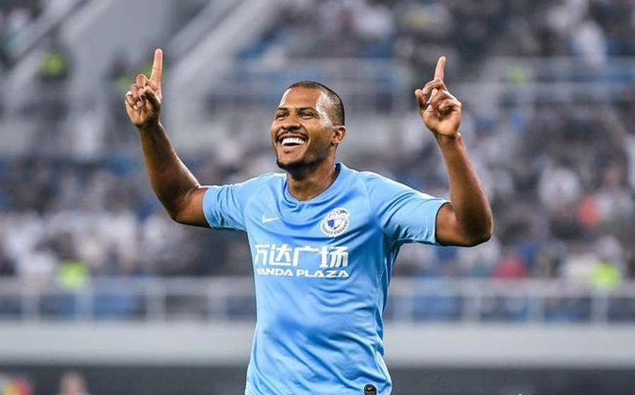 阿奇姆彭单刀破门泰达,阿奇姆彭绝杀