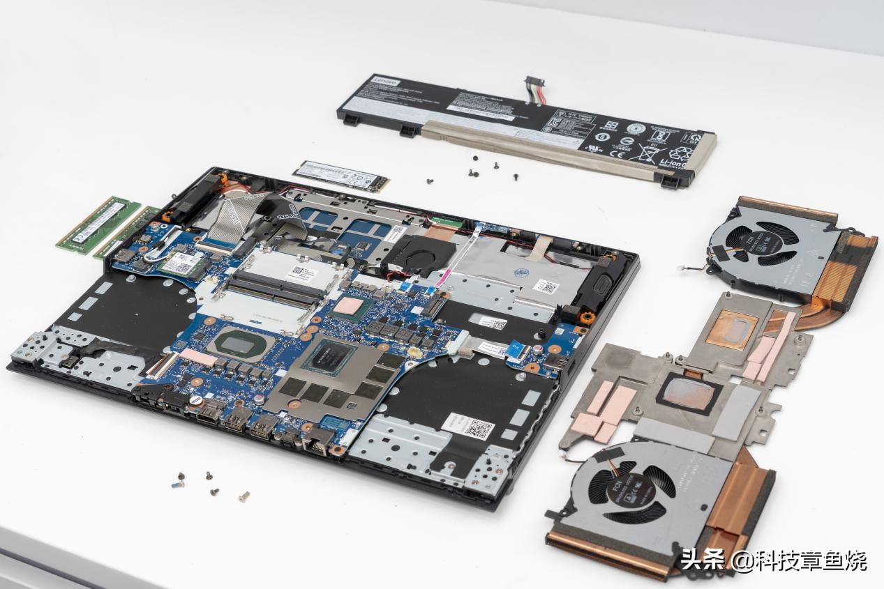 21款拯救者Y7000笔记本散热评测,拯救者y7000散热片怎么拆