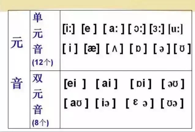 音标发音48个正确发音口型,小学英语音标发音48个口型