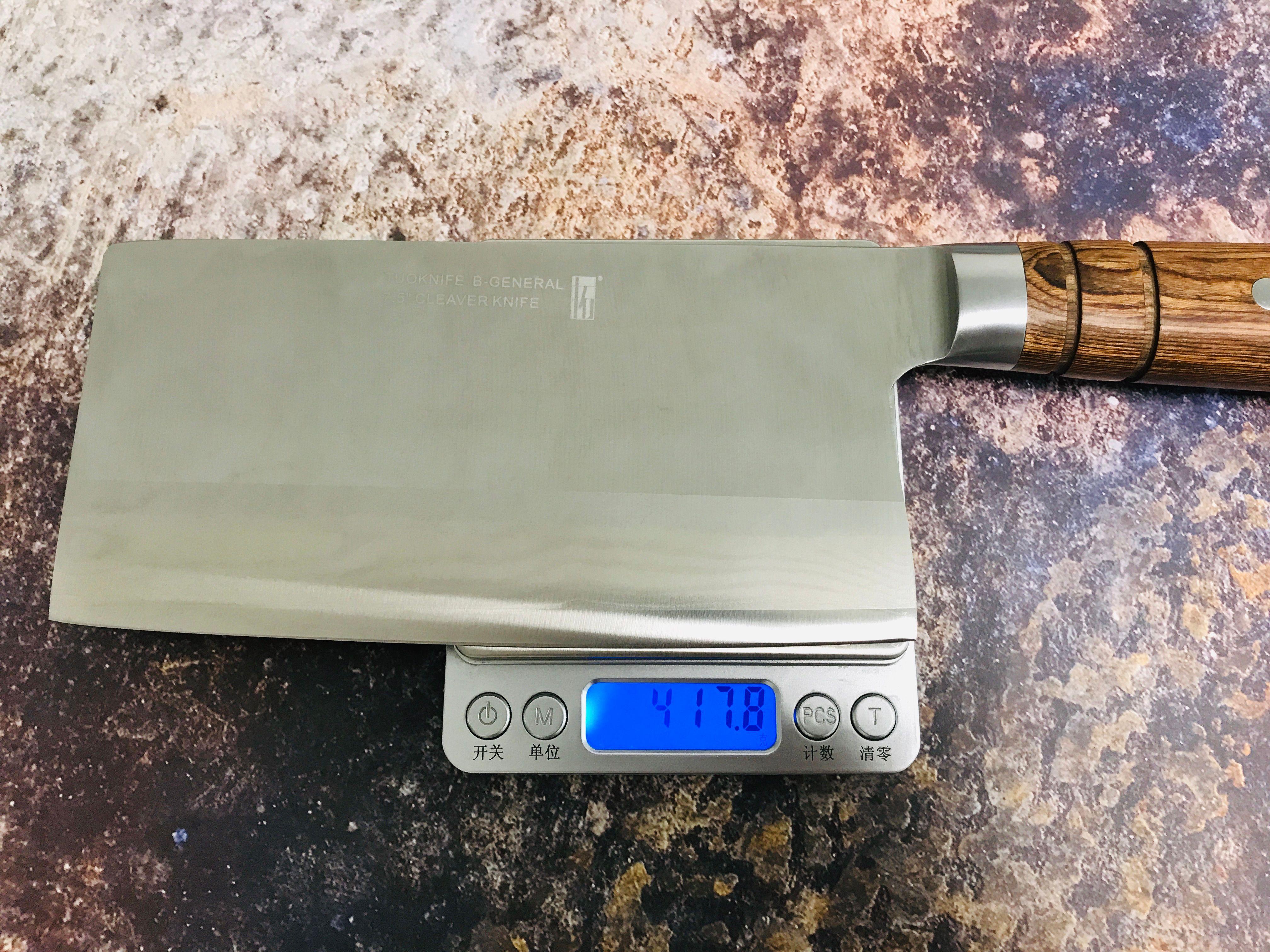 拓牌中式菜刀测评,拓黑将菜刀测评