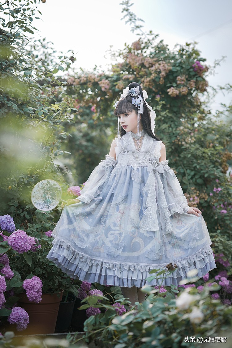 九歌旗袍lolita测评,lolita优雅冷门款