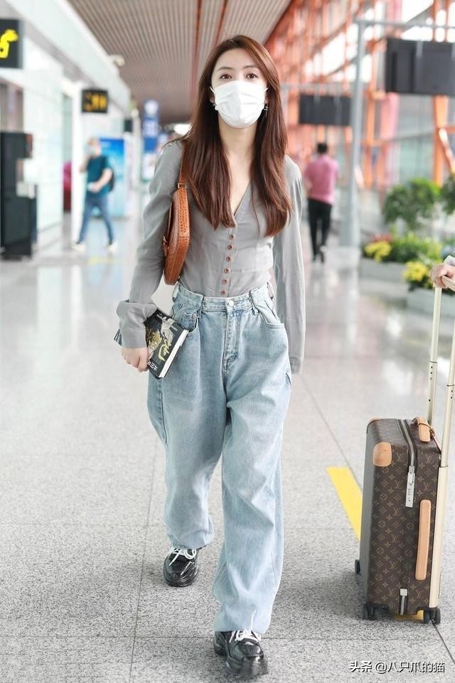 蔡文静紧身裤穿搭,蔡文静健身裤