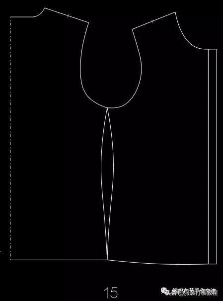 纸样衣服的裁剪方法,服装纸样自学教程大全图解