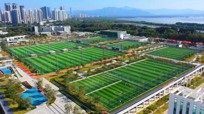 深圳市福田区体育主题公园,深圳海滨生态体育公园足球场
