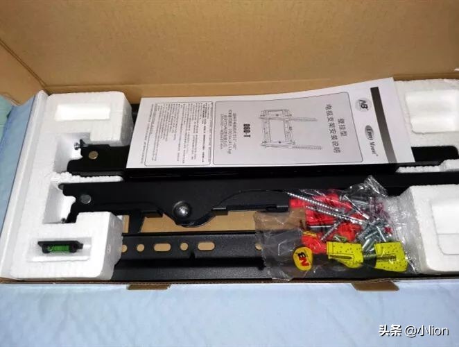 创维电视2孔挂架怎么安装示意图,电视挂架的正确安装方法