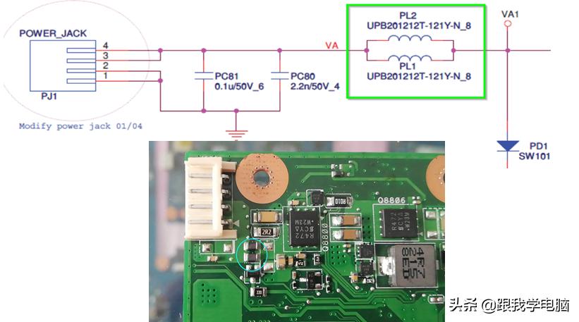 主板上的电感有哪些,主板电感放背面和正面有啥区别