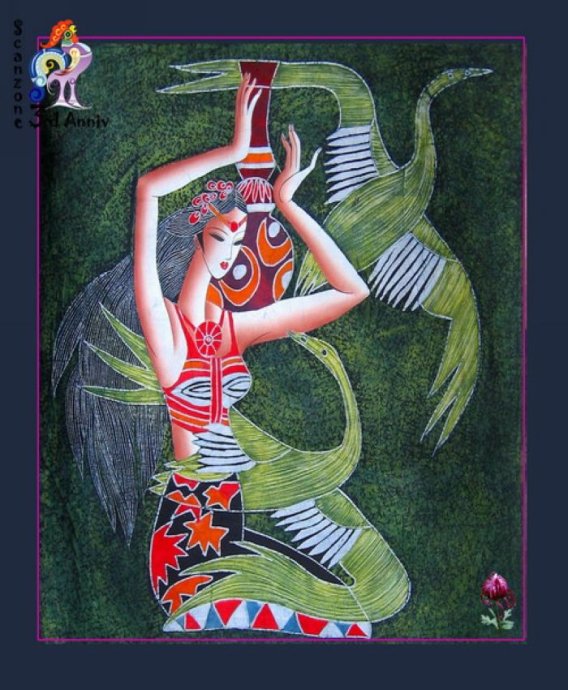 贵州扎染艺术简介,苗族蜡染艺术作品欣赏