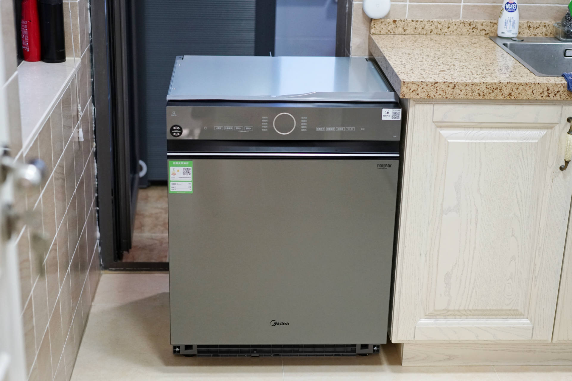 美的洗碗机p40-pro使用方法,美的p40洗碗机添加洗碗盐视频