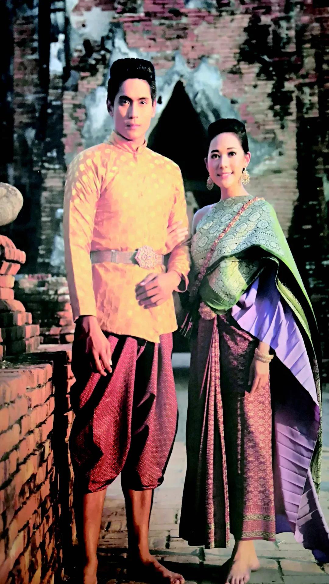 泰国人的穿衣风格,泰国传统服饰男士