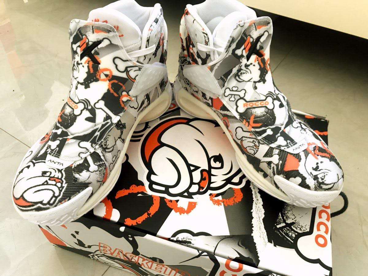 安踏kt5象棋,安踏kt6克莱汤普森灰橙涂鸦