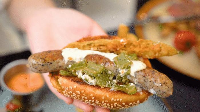 没想到,我竟被1个汉堡电到了……