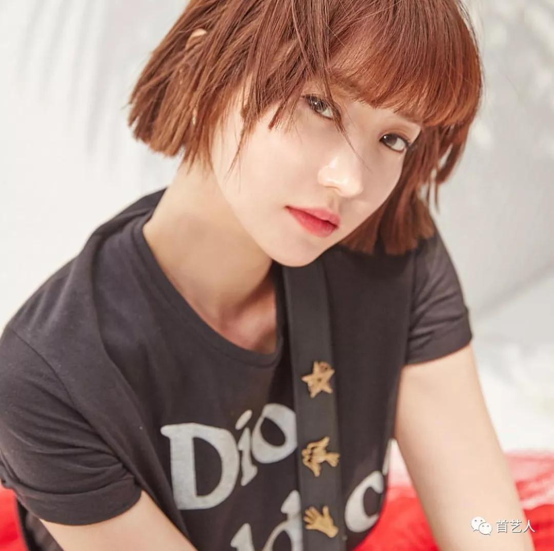短发女神高俊熙发色,高俊熙短发发型图片