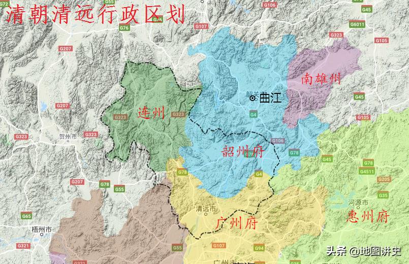 清远各个区的简介,广东清远行政区划